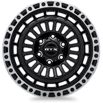 Order Moab Gloss Black Machined Lip Wheel by RTX (17x9 0mm) For Your Vehicle