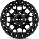 Order Zion Gloss Black Milled Rivets Wheel by RTX (17x9 20mm) For Your Vehicle