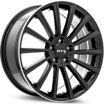 Order MB02 Gloss Black with Machined Lip Wheel by RTX (19x8 38mm) For Your Vehicle