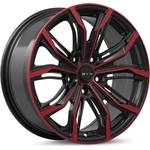 Order Black Widow Black Machined Red Wheel by RTX (18x8 42mm) For Your Vehicle