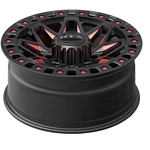 Order Zion Gloss Black Milled Red Wheel by RTX (18x9 20mm) For Your Vehicle