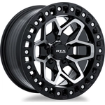 Order Zion Gloss Black Machined Wheel by RTX (17x9 15mm) For Your Vehicle