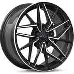 Order RS11 Gloss Black Machined Wheel by RTX (20x8.5 38mm) For Your Vehicle