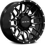 Order Claw Gloss Black Milled with Rivets Wheel by RTX (18x9 18mm) For Your Vehicle