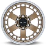 Order Ozark Satin Bronze Machined Lip Wheel by RTX (17x9 0mm) For Your Vehicle
