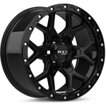 Order Storm Gloss Black with Milled Rivets Wheel by RTX (17x8.5 20mm) For Your Vehicle
