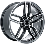 Order Kempten Satin Black with Machined Face Wheel by RTX (19x8 35mm) For Your Vehicle