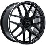 Order Leonburg Gloss Black with Machined Edge Wheel by RTX (21x9.5 38mm) For Your Vehicle