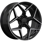 Order RUFFINO - RUF731901 - Gloss Black - Machined Face Wheel (19x8.5 35mm) For Your Vehicle