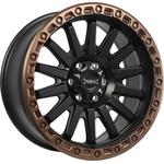 Order BLAZE Satin Black - Satin Bronze Lip Wheel by RUFFINO HARD (20x9.0 15mm) For Your Vehicle