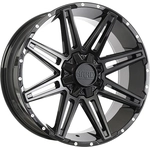 Order RUFFINO HARD - RUF762002 - PHANTOM Gloss Black Wheel (20x9.0 15mm) For Your Vehicle