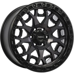 Order RUFFINO HARD - RUF781702 - HARD MIDNIGHT Satin Black - Machined Face - Smoked Clear Wheel (17x9.0 15mm) For Your Vehicle