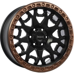 Order RUFFINO HARD - RUF782005 -  MIDNIGHT Satin Black - Satin Bronze Lip Wheel (20x9.0 15mm) For Your Vehicle