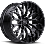 Order 565 Gloss Black - Milled Edge Wheel by TIS WHEELS (20x9 18mm) For Your Vehicle