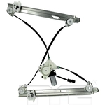 Order TYC - 660734 - Front Driver Side Power Window Regulator and Motor Assembly For Your Vehicle