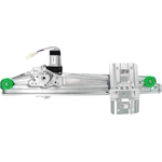 Order TYC - 660741 - Front Driver Side Power Window Regulator and Motor Assembly For Your Vehicle