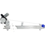 Order TYC - 660743 - Front Driver Side Power Window Regulator and Motor Assembly For Your Vehicle