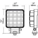 Order Work Light by HELLA - 357106012 For Your Vehicle