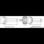 Order Yoke by DANA SPICER - 2-3-16061X For Your Vehicle