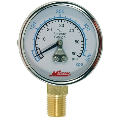 0-60 psi 1/4" Pressure Gauge by MILTON INDUSTRIES INC - 1193 pa3