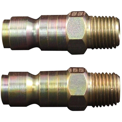 1/4" Male Plug (Pack of 10) by MILTON INDUSTRIES INC - 1809 pa4