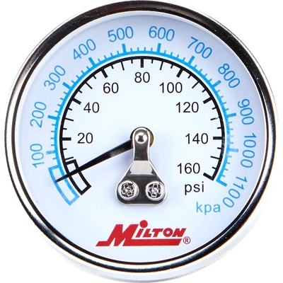 1/4" Pressure Gauge by MILTON INDUSTRIES INC - 1191 pa4