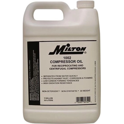 1 gal Air Compressor Oil by MILTON INDUSTRIES INC - 1002 pa1