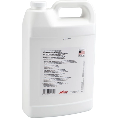 MILTON INDUSTRIES INC - 1002 - 1 gal Air Compressor Oil pa2