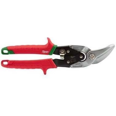 10" Right Curves Cut Offset Blades Aviation Tinner Snips by MILWAUKEE - 48-22-4522 pa4