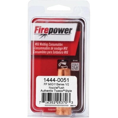 11 Series 1/2" Tweco Style Heavy-Duty MIG Gun Nozzle by FIRE POWER - 1444-0051 pa2