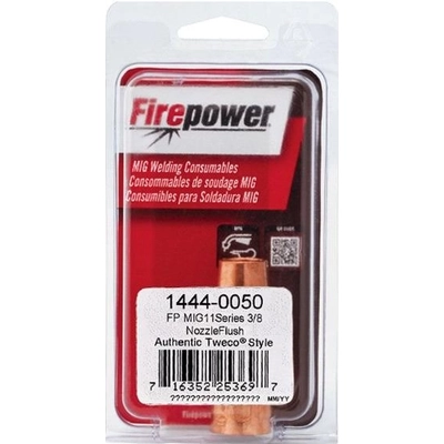 11 Series 3/8" Tweco Style Heavy-Duty MIG Gun Nozzles (10 Pieces) by FIRE POWER - 1444-0050 pa1