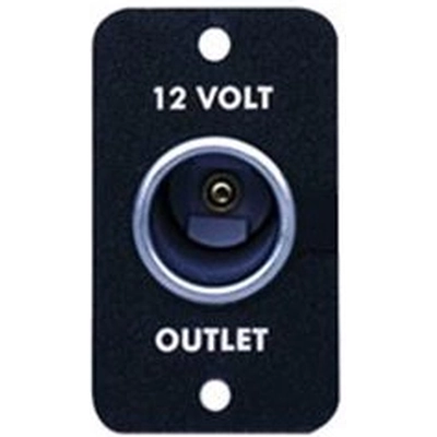 12V Plug Wall Outlet Cover by OPTRONICS - 13000018B pa1