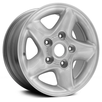 16x7 5-Spoke Silver Alloy Factory Wheel - ALY02067U10 pa2