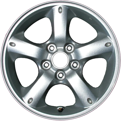 16x7 5-Spoke Silver Alloy Factory Wheel - ALY64879U20 pa1