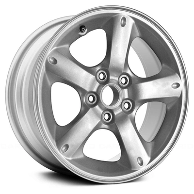 16x7 5-Spoke Silver Alloy Factory Wheel - ALY64879U20 pa2