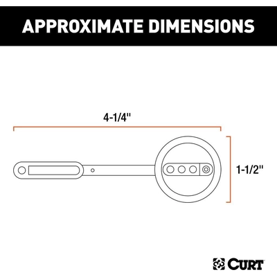 4-Flat Car To 4-Flat Trailer by CURT MANUFACTURING - 57404 pa7