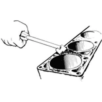 4-piece 1" to 2" Straight Blade Steel Heavy Duty Gasket Scraper Kit by LISLE - 51000 pa1