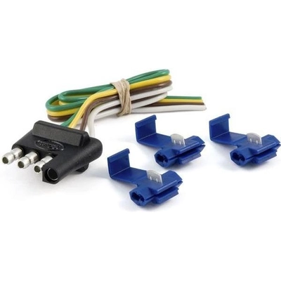 4-Way Flat Wiring Connector by CURT MANUFACTURING - 58033 pa1