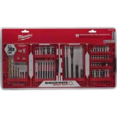 56-Piece Shockwave™ Impact Duty Drill & Drive Set by MILWAUKEE - 48-32-4017 pa1