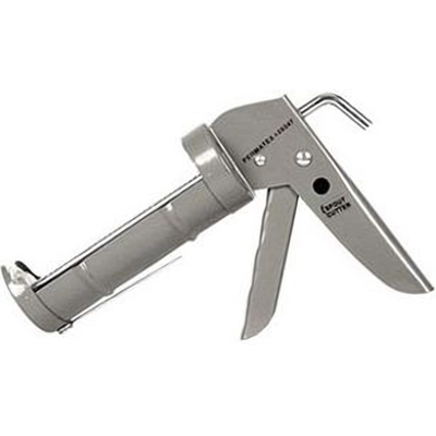 6 oz. Half Barrel Smooth Short Caulk Gun by PERMATEX - 800368 pa1