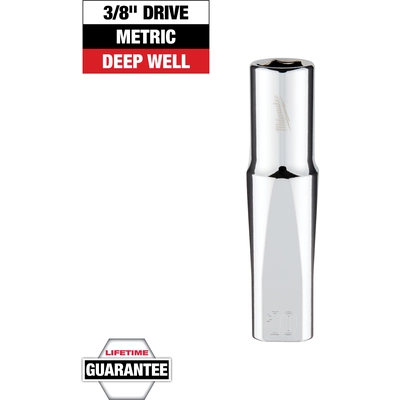 MILWAUKEE - 45-34-0010 - 3/8" Drive 10mm Metric Deep Socket pa2