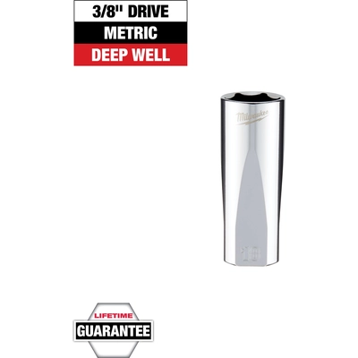 MILWAUKEE - 45-34-0118 - 3/8" Drive 18mm Metric Deep Socket pa2