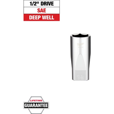 MILWAUKEE - 45-34-2103 - 1/2" Drive 1-1/16" Deep Socket pa2