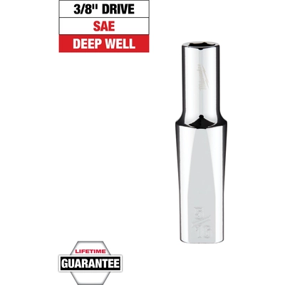 MILWAUKEE - 45-34-3125 - 3/8" Drive 5/16" SAE Deep Socket pa2
