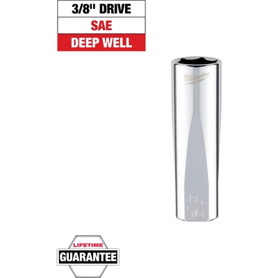 MILWAUKEE - 45-34-5625 - 3/8" Drive 9/16" SAE Deep Socket pa2