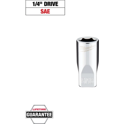 MILWAUKEE - 45-34-9005 - 1/4" Drive 5/16" SAE Socket pa2