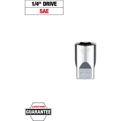 MILWAUKEE - 45-34-9008 - 1/4" Drive 7/16" SAE Socket pa2