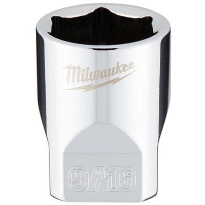 MILWAUKEE - 45-34-9010 - 1/4" Drive 9/16" SAE Socket pa1
