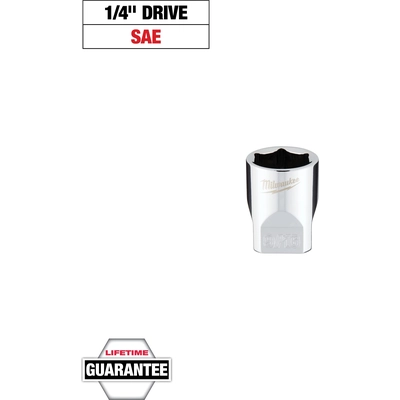 MILWAUKEE - 45-34-9010 - 1/4" Drive 9/16" SAE Socket pa2
