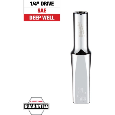 MILWAUKEE - 45-34-9012 - 1/4" Drive 3/16" SAE Deep Socket pa2